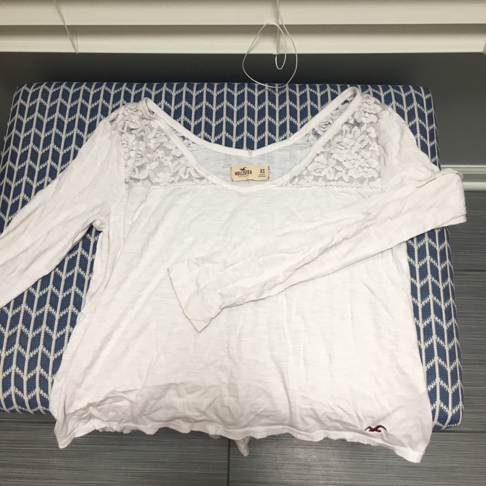 White fashion top